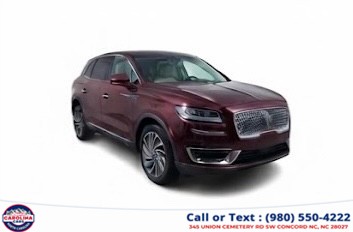 Used 2019 Lincoln Nautilus in Concord, North Carolina | Carolina Cars.Org. Concord, North Carolina