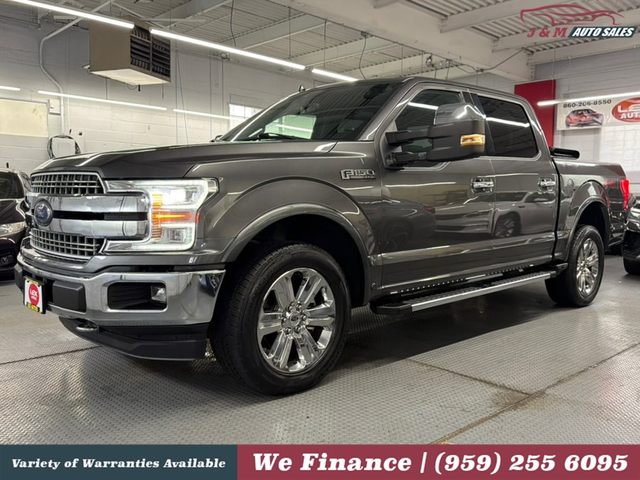 2018 Ford F-150 LARIAT 4WD SuperCrew 5.5'' Box, available for sale in Hartford, Connecticut | J&M Auto Sales LLC. Hartford, Connecticut