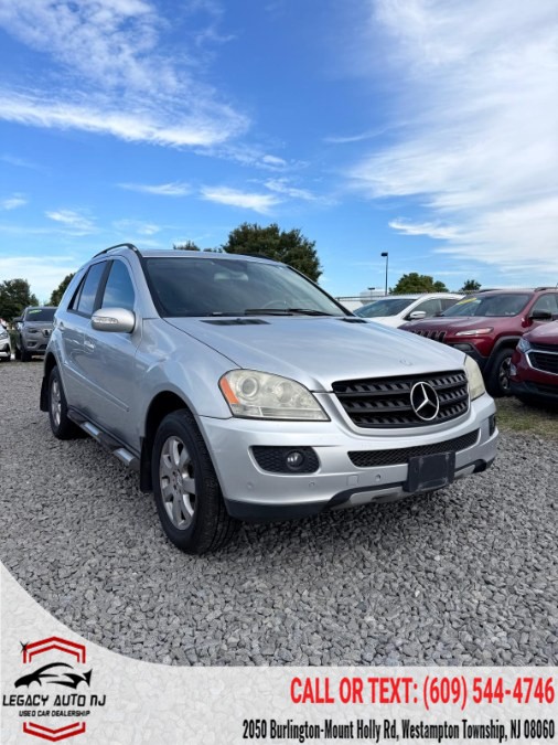 2006 Mercedes-Benz M-Class 4MATIC 4dr 3.5L, available for sale in Westampton Township, New Jersey | Legacy Auto NJ. Westampton Township, New Jersey