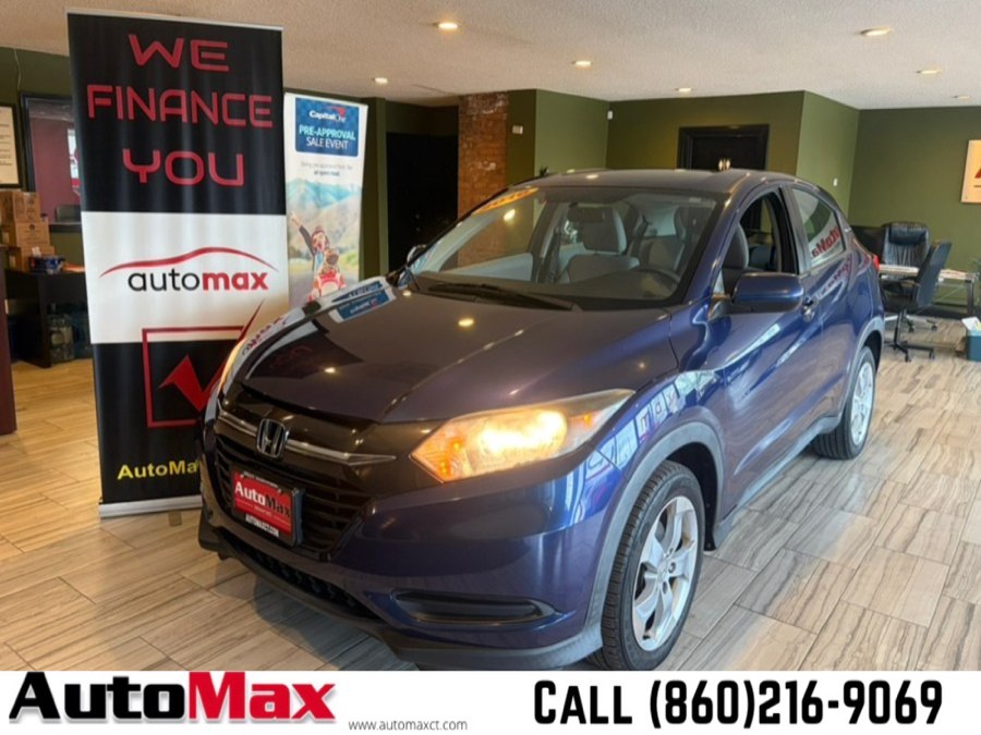 2016 Honda HR-V AWD 4dr CVT LX, available for sale in Branford, Connecticut | AutoMax Branford. Branford, Connecticut