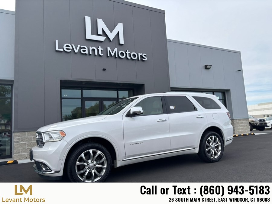 Used 2018 Dodge Durango in EAST WINDSOR, Connecticut | Levant Motors LLC. EAST WINDSOR, Connecticut