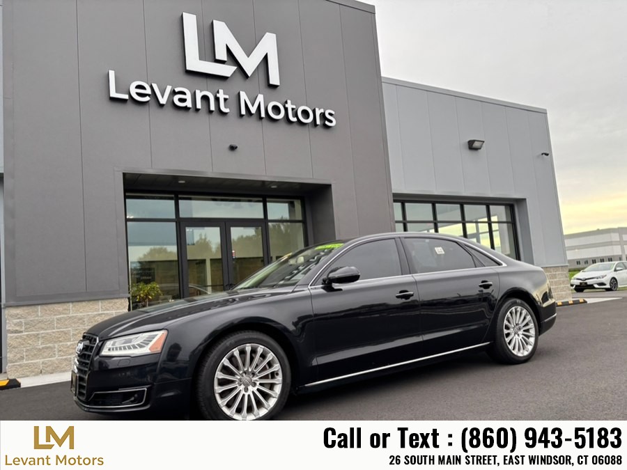 2015 Audi A8 L 4dr Sdn 3.0L TDI, available for sale in EAST WINDSOR, Connecticut | Levant Motors LLC. EAST WINDSOR, Connecticut