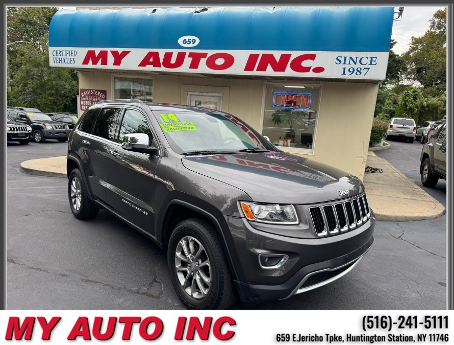 2014 Jeep Grand Cherokee 4WD 4dr Limited, available for sale in Huntington Station, New York | My Auto Inc.. Huntington Station, New York