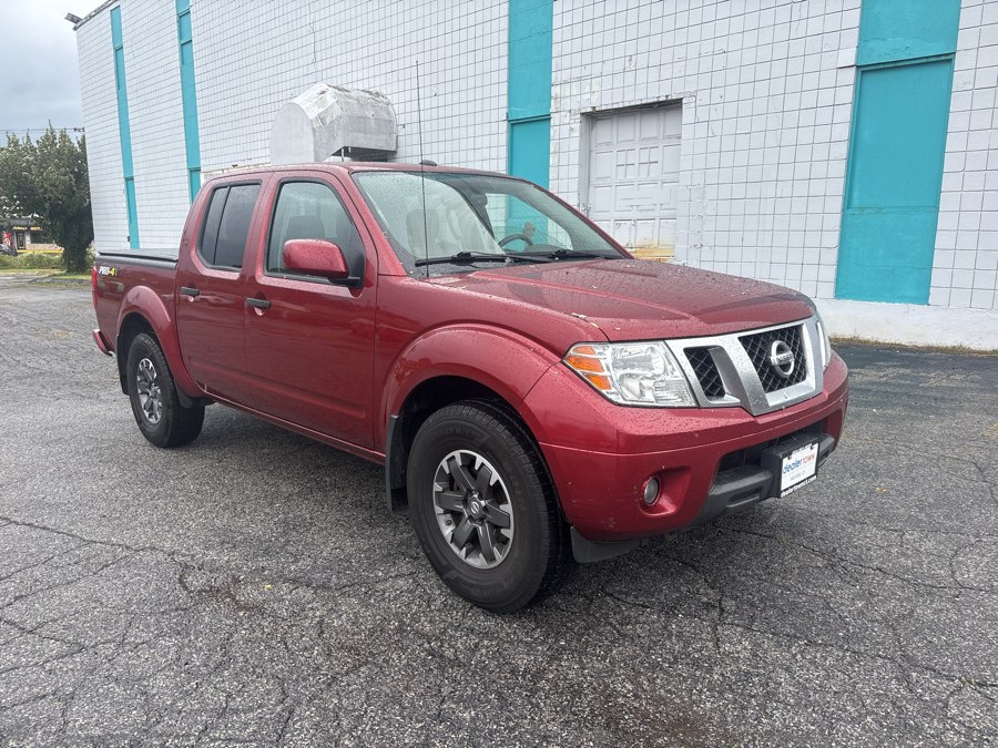 Red 2018 Nissan Frontier Pickup Truck Four-Wheel Drive Automatic