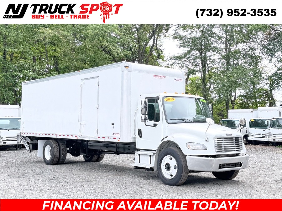 2019 Freightliner M2 106 SIDE DOOR 3000LB LIFT GATE 26 FEET DRY BOX + CUMMINS + LIFT GATE + NO CDL, available for sale in South Amboy, New Jersey | NJ Truck Spot. South Amboy, New Jersey