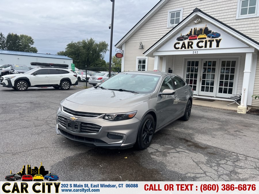 2017 Chevrolet Malibu 4dr Sdn LT w/1LT, available for sale in East Windsor, Connecticut | Car City LLC. East Windsor, Connecticut