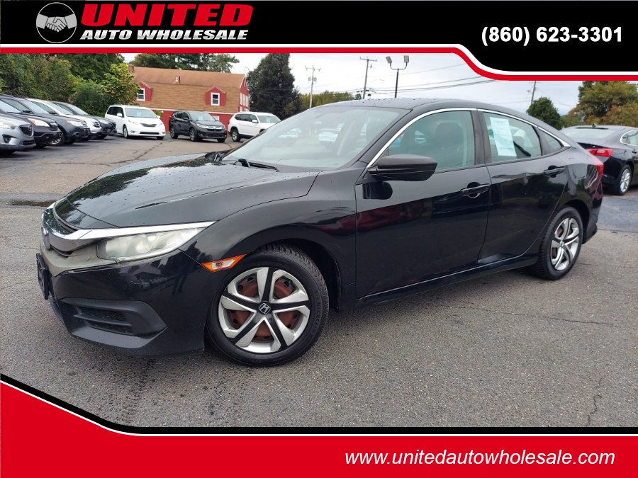 Used 2016 Honda Civic Sedan in East Windsor, Connecticut | United Auto Sales of E Windsor, Inc. East Windsor, Connecticut