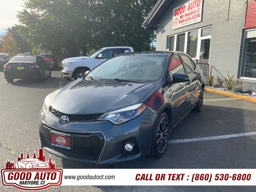 2016 Toyota Corolla 4dr Sdn CVT S (Natl), available for sale in Hartford, Connecticut | Good Auto LLC. Hartford, Connecticut