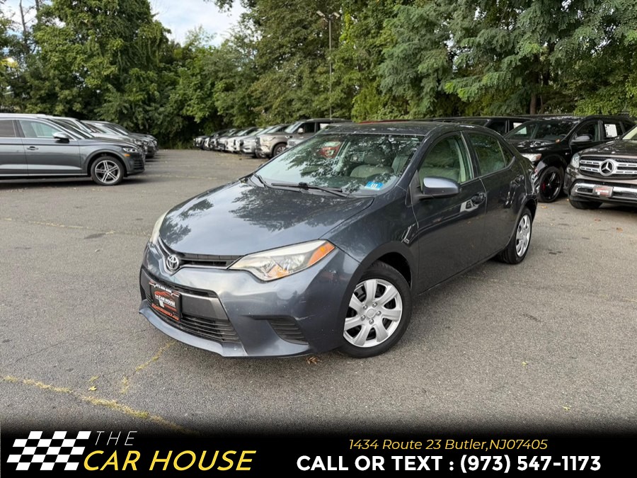 2016 Toyota Corolla 4dr Sdn CVT LE (Natl), available for sale in Butler, New Jersey | The Car House. Butler, New Jersey