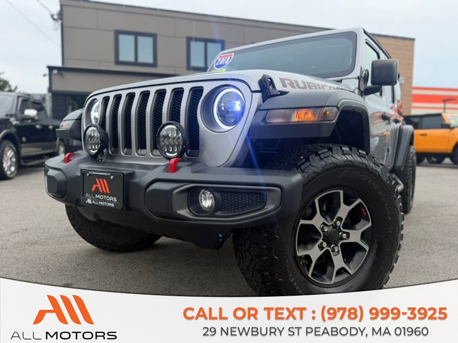 Used Jeep Wrangler Unlimited Rubicon 4x4 Soft Top 2018 | All Motors. Peabody, Massachusetts