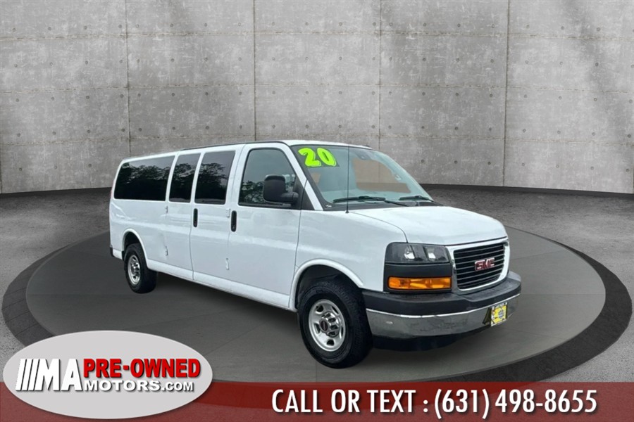 Used 2020 GMC Savana Passenger in Huntington Station, New York | M & A Motors. Huntington Station, New York