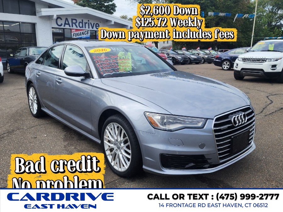 Used 2016 Audi A6 in East Haven, Connecticut | Cardrive Auto Group 5 LLC. East Haven, Connecticut