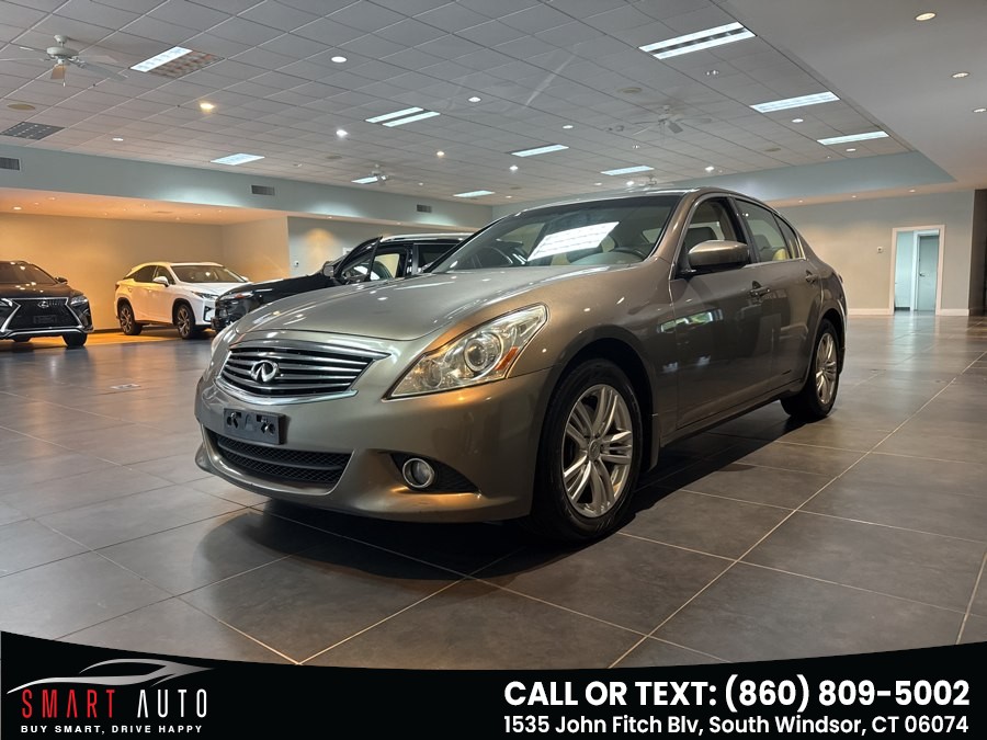 2012 INFINITI G37 Sedan 4dr x AWD, available for sale in South Windsor, Connecticut | Smart Auto LLC. South Windsor, Connecticut