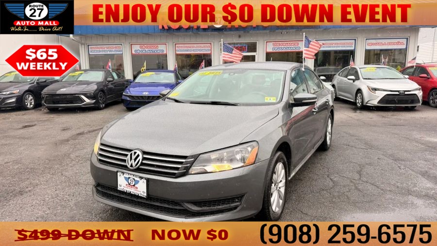 Used 2013 Volkswagen Passat in Linden, New Jersey | Route 27 Auto Mall. Linden, New Jersey