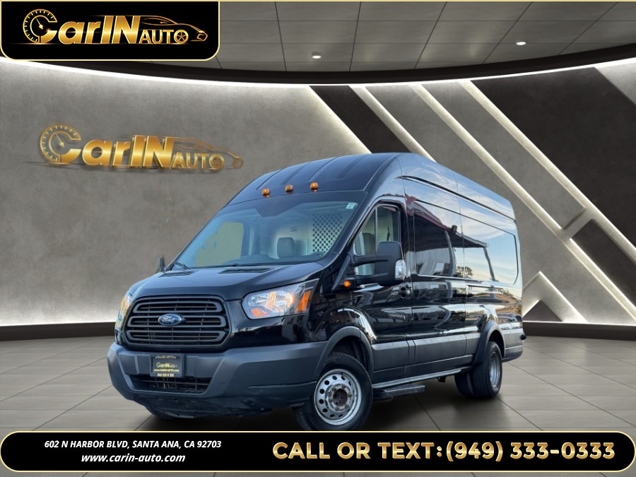 2018 Ford Transit Van T-350 HD 148" EL Hi Rf 10360 GVWR Sldng RH Dr DRW, available for sale in Santa Ana, California | Carin Auto. Santa Ana, California