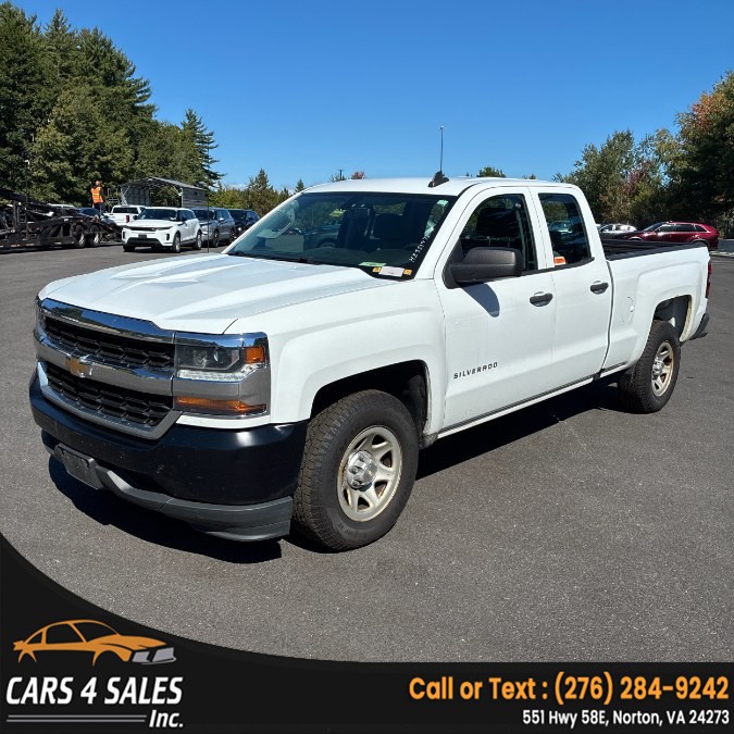2017 Chevrolet Silverado 1500 2WD Double Cab 143.5" LS, available for sale in Norton, Virginia | Cars 4 Sales Inc. Norton, Virginia