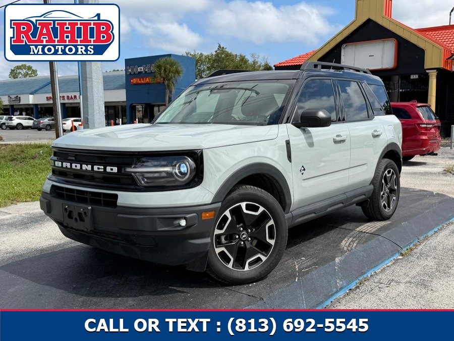 2022 Ford Bronco Sport Outer Banks 4x4, available for sale in Winter Park, Florida | Rahib Motors. Winter Park, Florida