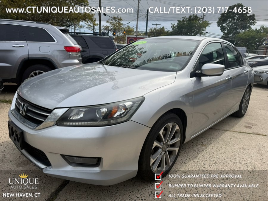 Used 2014 Honda Accord Sedan in New Haven, Connecticut | Unique Auto Sales LLC. New Haven, Connecticut