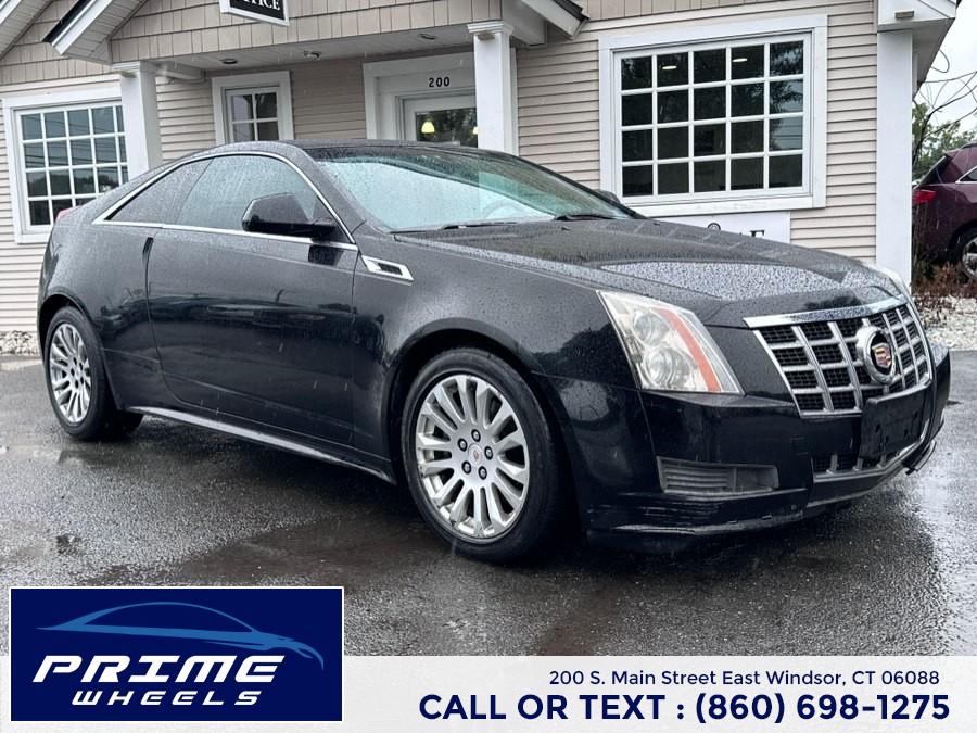 2013 Cadillac CTS Coupe 2dr Cpe RWD, available for sale in East Windsor, Connecticut | Prime Wheels. East Windsor, Connecticut