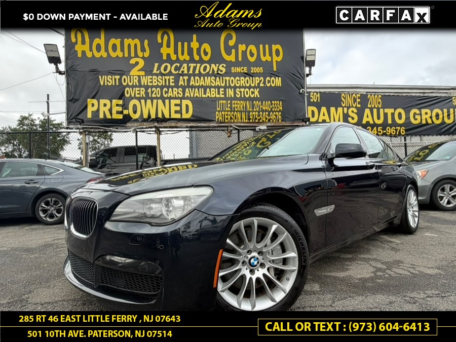 2012 BMW 7 Series 4dr Sdn 750i xDrive AWD, available for sale in Little Ferry , New Jersey | Adams Auto Group . Little Ferry , New Jersey