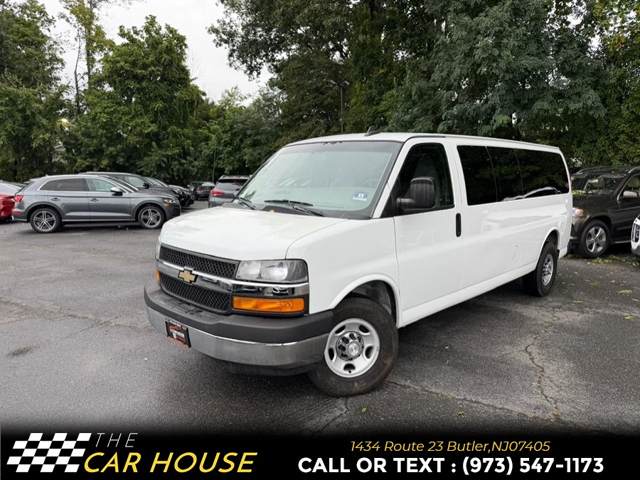 2018 Chevrolet Express Passenger RWD 3500 155" LT, available for sale in Butler, New Jersey | The Car House. Butler, New Jersey