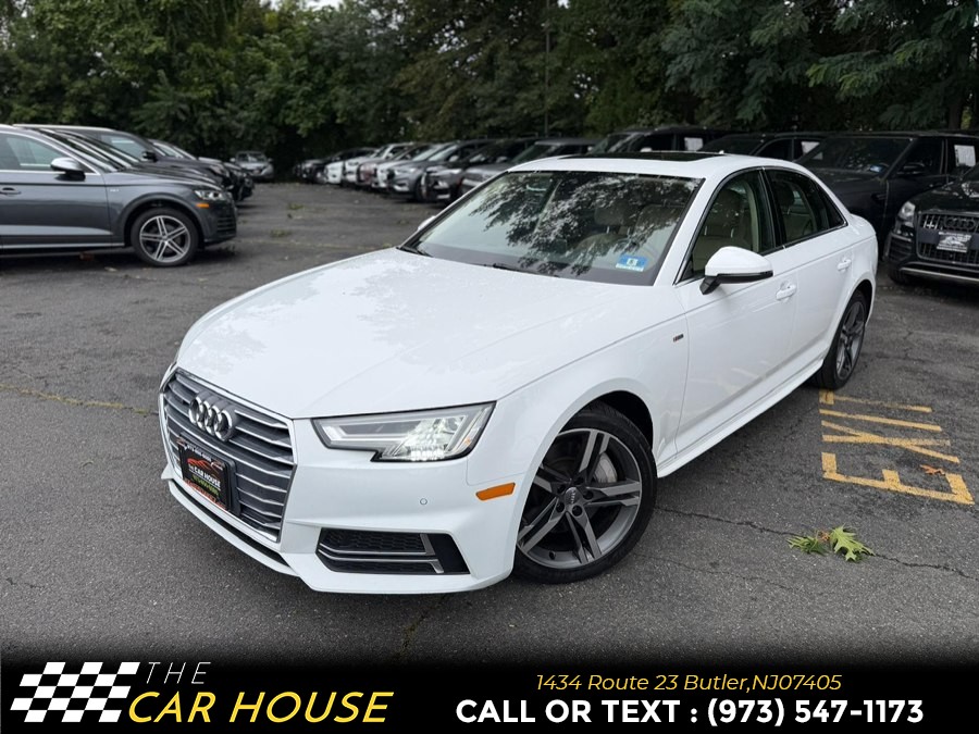 2018 Audi A4 2.0 TFSI Premium Plus S Tronic quattro AWD, available for sale in Butler, New Jersey | The Car House. Butler, New Jersey