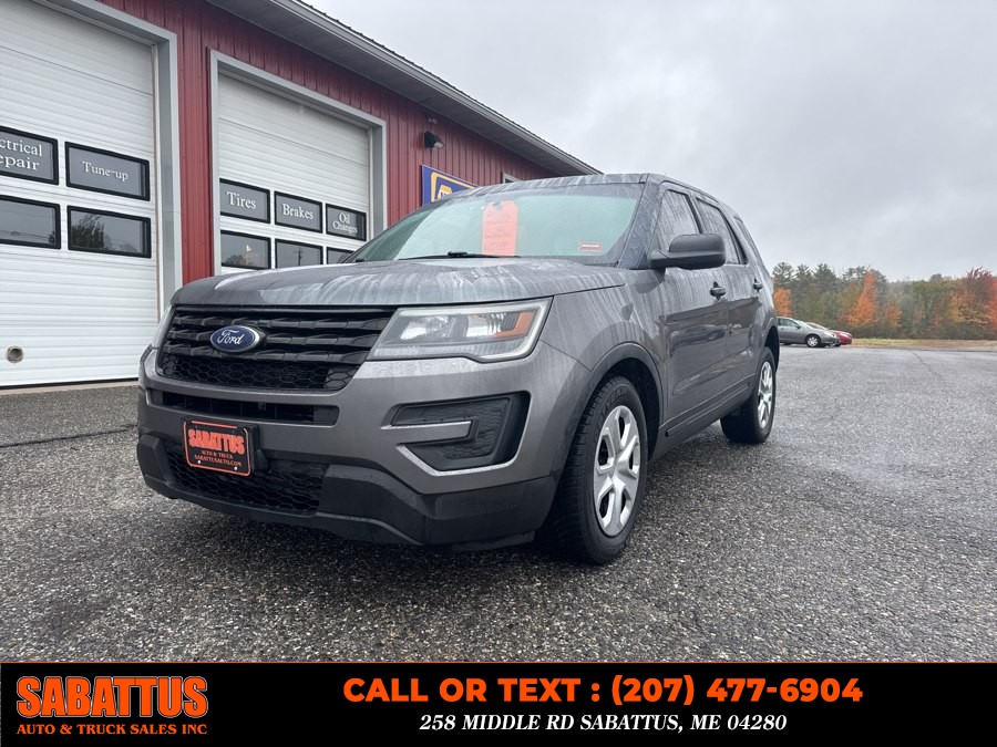 2017 Ford Police Interceptor Utility AWD, available for sale in Sabattus, Maine | Sabattus Auto and Truck Sales Inc. Sabattus, Maine