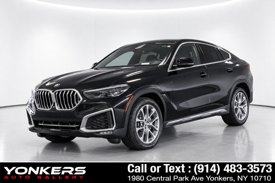 Black Sapphire Metallic 2021 BMW X6 SUV / Crossover All-Wheel Drive Automatic