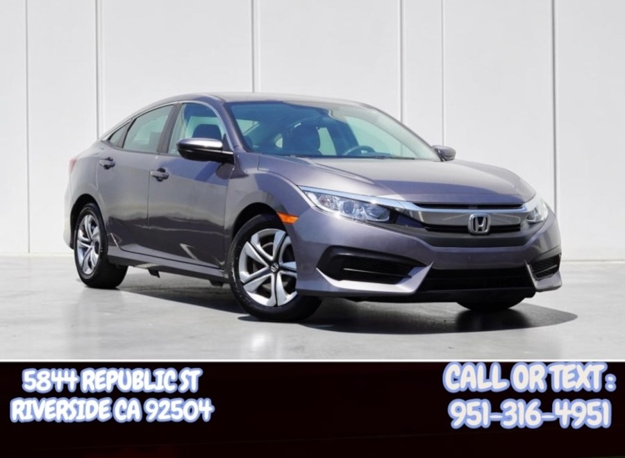 2018 Honda Civic Sedan LX LX, available for sale in Riverside, California | Big Timin Motors LLC. Riverside, California