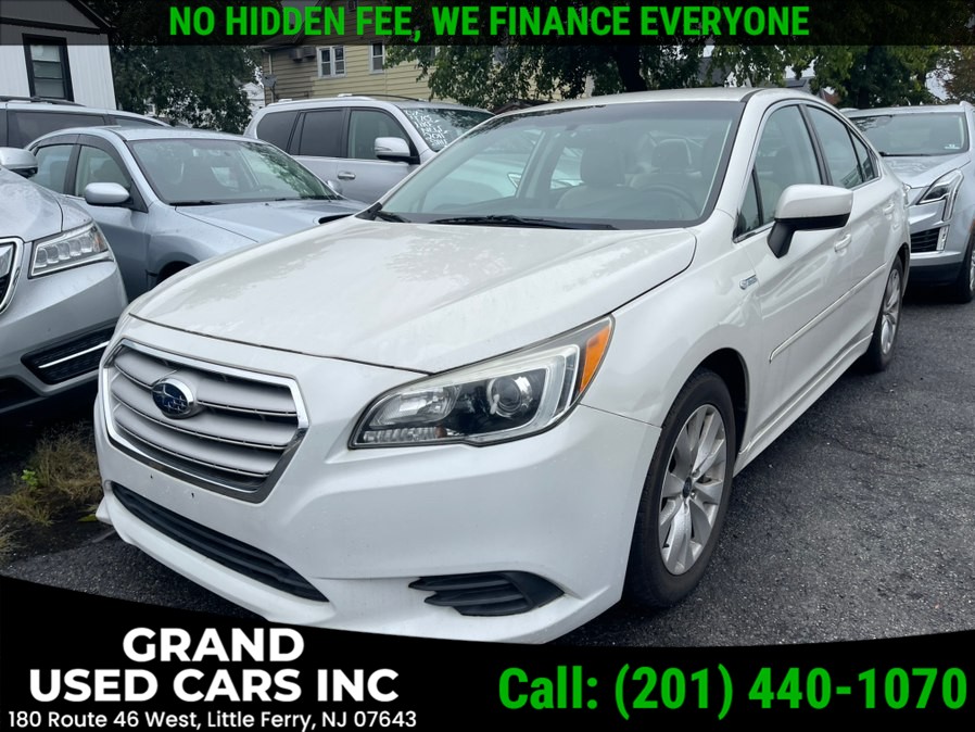 2015 Subaru Legacy 4dr Sdn 2.5i Premium PZEV, available for sale in Little Ferry, New Jersey | Grand Used Cars Inc. Little Ferry, New Jersey