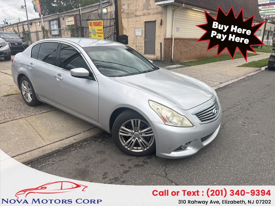 Used 2012 INFINITI G25 Sedan in Elizabeth, New Jersey | Nova Motors Corp. Elizabeth, New Jersey