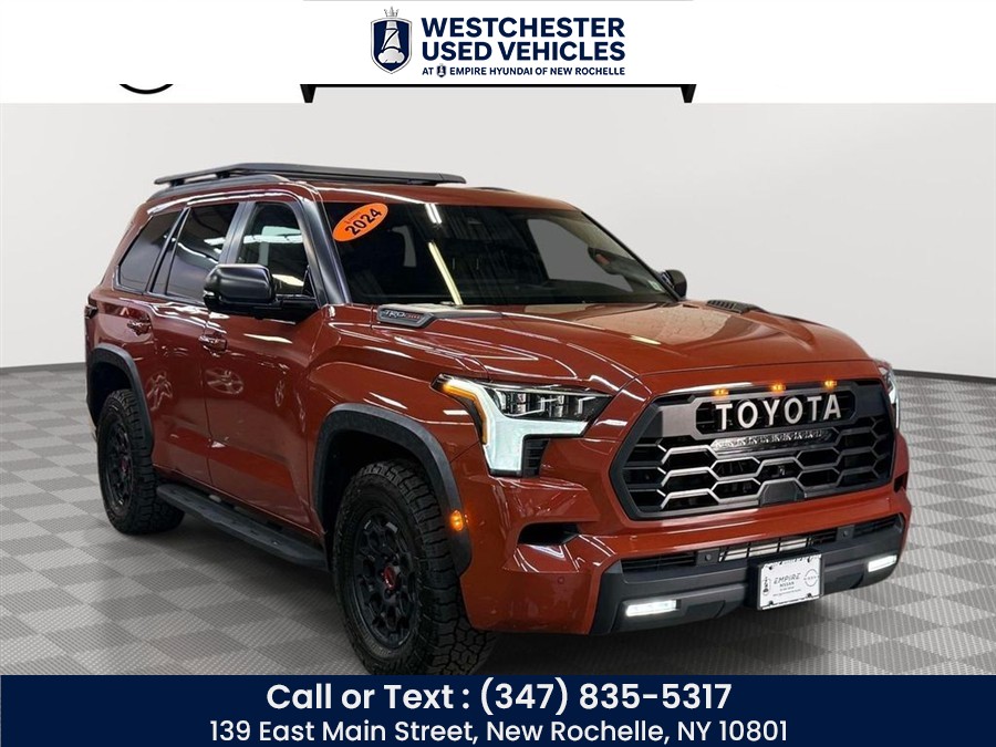 2024 Toyota Sequoia TRD Pro, available for sale in New Rochelle, New York | Apex Westchester Used Vehicles. New Rochelle, New York
