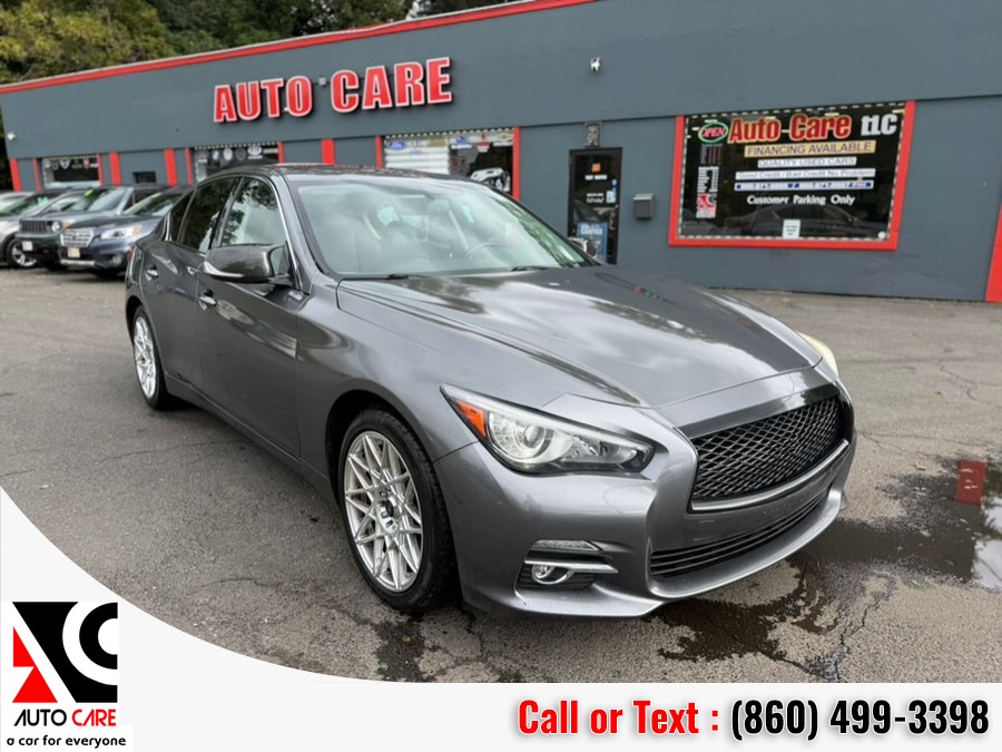 2015 INFINITI Q50 4dr Sdn Premium AWD, available for sale in Vernon, Connecticut | Auto Care Motors. Vernon, Connecticut