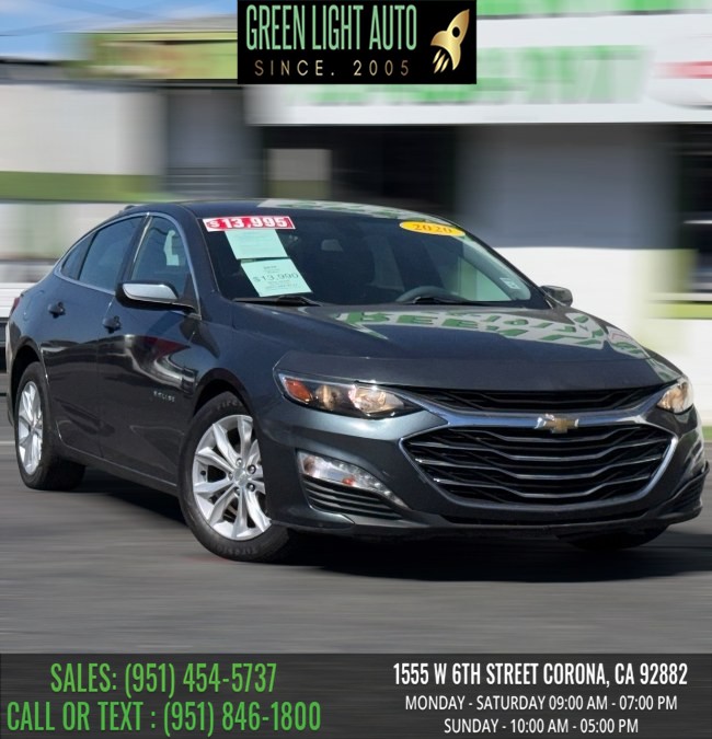 Used 2020 Chevrolet Malibu in Corona, California | Green Light Auto. Corona, California