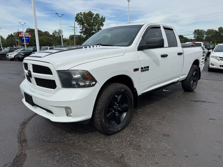 2018 Ram 1500 Express 4x4 Quad Cab 6''4" Box, available for sale in Ortonville, Michigan | Marsh Auto Sales LLC. Ortonville, Michigan