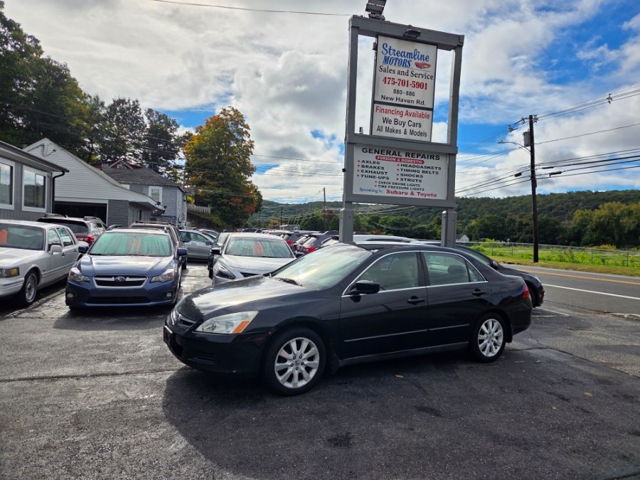 2007 Honda Accord Sdn 4dr V6 AT LX SE, available for sale in Naugatuck, Connecticut | Streamline Motors LLC. Naugatuck, Connecticut