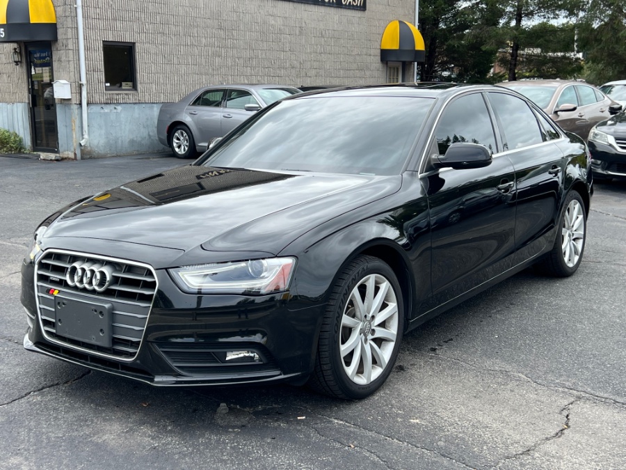 2013 Audi A4 4dr Sdn Auto quattro 2.0T Premium Plus, available for sale in Westfield, Massachusetts | Auto Wings Cop. Westfield, Massachusetts