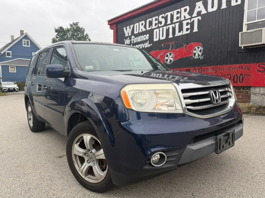 2013 Honda Pilot 4WD 4dr EX, available for sale in Worcester, Massachusetts | Worcester Auto Outlet LLC. Worcester, Massachusetts