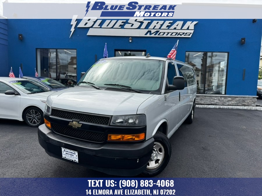 2020 Chevrolet Express Passenger RWD 3500 155" LS, available for sale in Elizabeth, New Jersey | Blue Streak Motors. Elizabeth, New Jersey