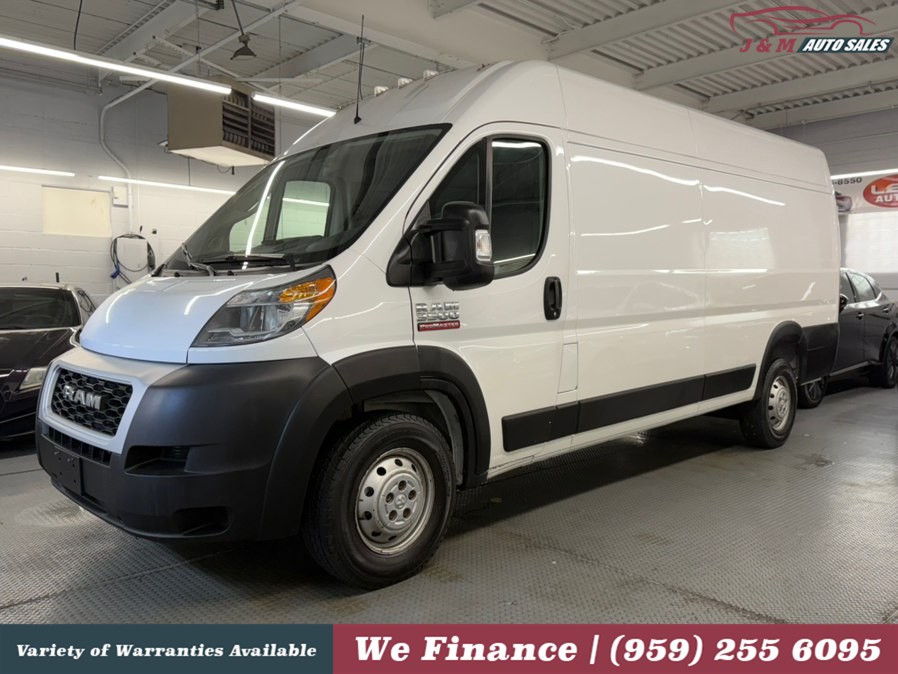 2021 Ram ProMaster Cargo Van 3500 High Roof 159" WB EXT, available for sale in Hartford, Connecticut | J&M Auto Sales LLC. Hartford, Connecticut