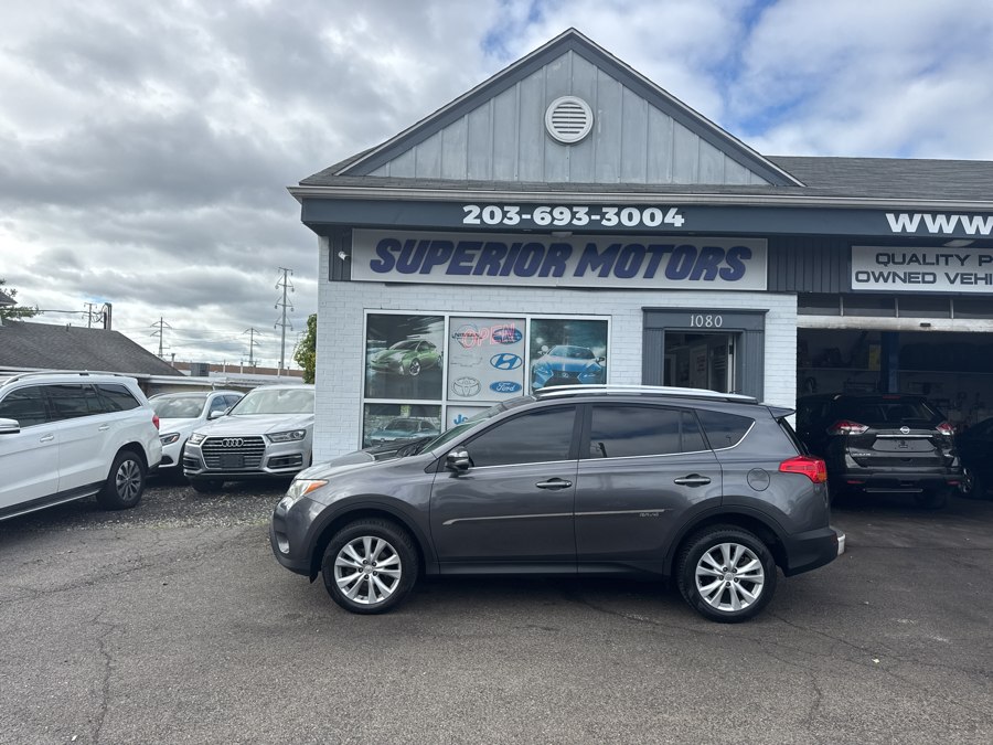 2014 Toyota RAV4 AWD 4dr Limited (Natl), available for sale in Milford, Connecticut | Korhan LLC DBA Superior Motors. Milford, Connecticut