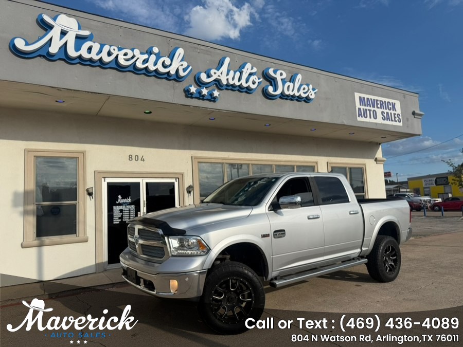 2016 Ram 1500 4WD Crew Cab 140.5" Longhorn Limited, available for sale in Arlington, Texas | Maverick Auto Sales. Arlington, Texas
