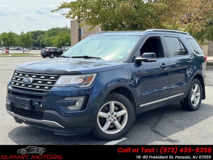 2016 Ford Explorer 4WD 4dr XLT, available for sale in Passaic, New Jersey | Summit Motors LLC. Passaic, New Jersey