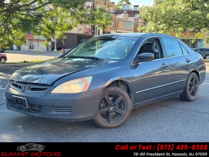 2006 Honda Accord Sdn EX w/Leather, available for sale in Passaic, New Jersey | Summit Motors LLC. Passaic, New Jersey
