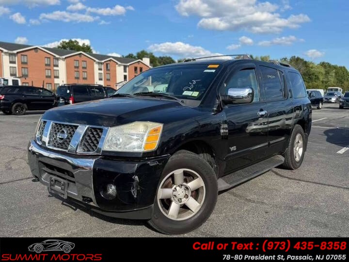 2006 Nissan Armada LE 4WD, available for sale in Passaic, New Jersey | Summit Motors LLC. Passaic, New Jersey
