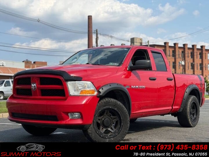 Used Ram 1500 4WD Quad Cab 140.5" Express 2012 | Summit Motors LLC. Passaic, New Jersey