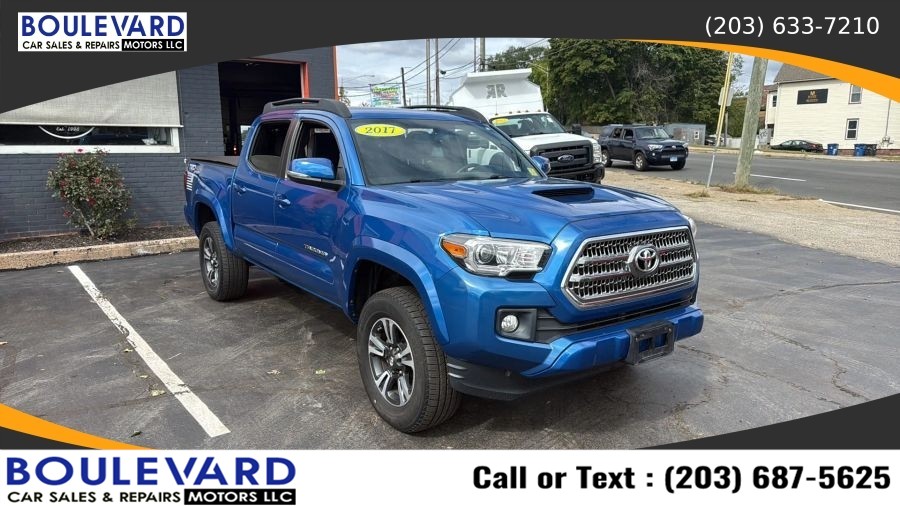 Used 2017 Toyota Tacoma Double Cab in New Haven, Connecticut | Boulevard Motors LLC. New Haven, Connecticut