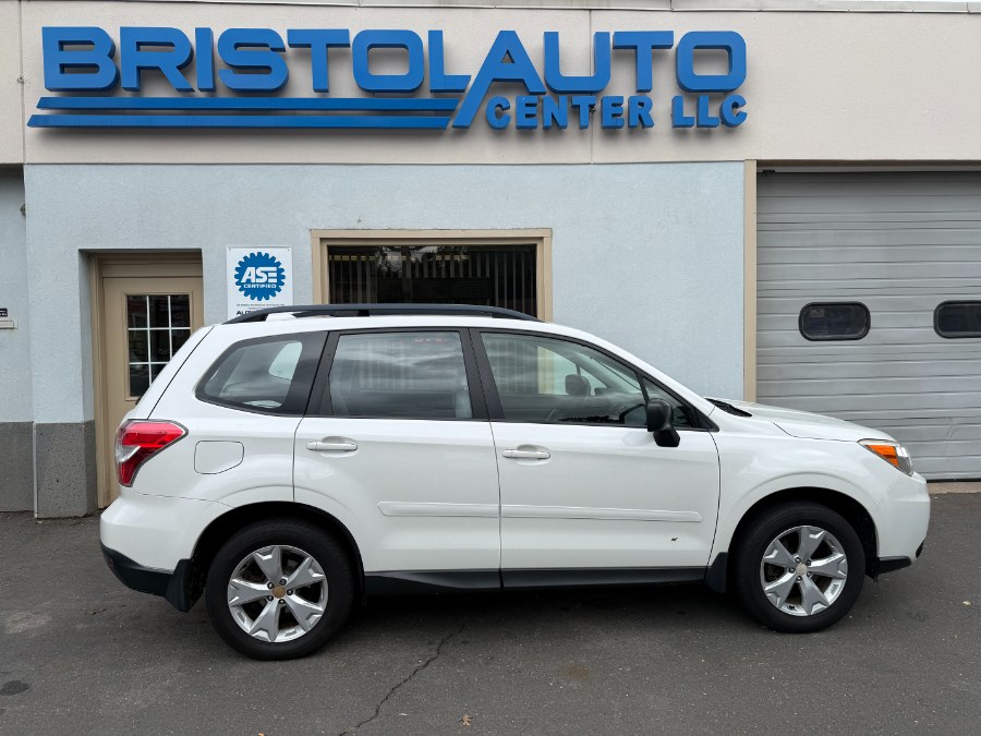 2016 Subaru Forester 4dr CVT 2.5i PZEV, available for sale in Bristol, Connecticut | Bristol Auto Center LLC. Bristol, Connecticut