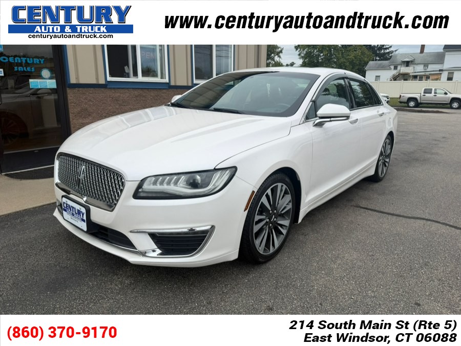 2017 Lincoln MKZ Reserve AWD, available for sale in East Windsor, Connecticut | Century Auto And Truck. East Windsor, Connecticut