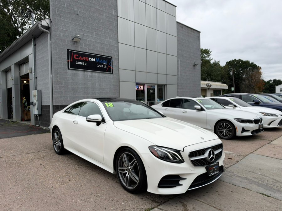 2018 Mercedes-Benz E-Class E 400 4MATIC Coupe, available for sale in Manchester, Connecticut | Carsonmain LLC. Manchester, Connecticut